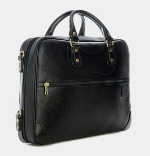 Leather Laptop Cum Office Bag, Size : 15×12