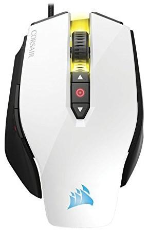 CORSAIR GAMING M65 RGB WHITE 8200 DPI LASER GAMING MOUSE