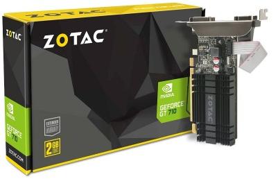 ZOTAC GEFORCE GT 710 DIRECTX 12 2GB 64-BIT DDR3 GRAPHIC CARD