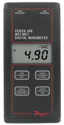 490 Wet Handheld Digital Manometer