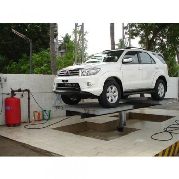 Single Post Washing Lift