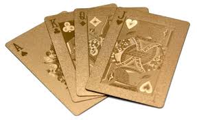 Gold Playing Cards