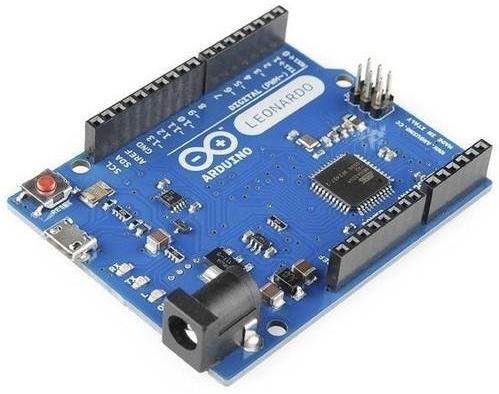 ARDUINO LEONARDO, Features : 20 Digital I/O Pins, 12 ADCs, 16MHz Clock Speed Etc.