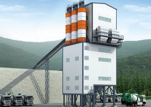 HYDRAULIC Concrete Mixing Plant