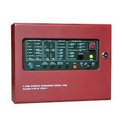 Conventional Fire Alarm Panel, Color : Red