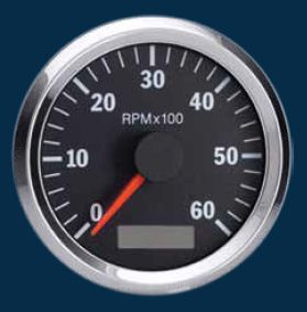 Non Programmable Electronic Tachometers