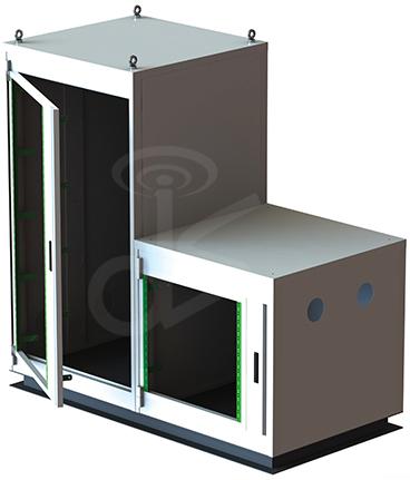Swing Frame Standing Enclosures