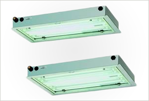 6412 Sheet-Steel Recessed Light Fittings