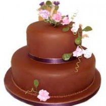 3 Kg 2 Tier Chocolate Cake