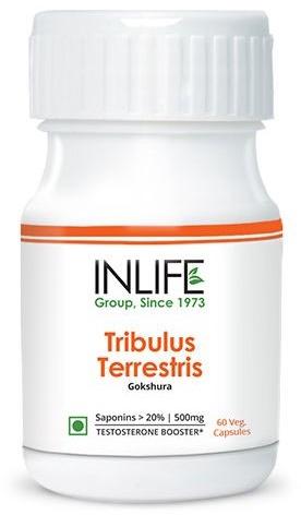 INLIFE Tribulus Terrestris Gokshura 60 Vegetarian Capsule