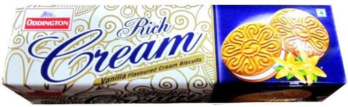 Rich Cream Vanilla Sandwich Biscuits