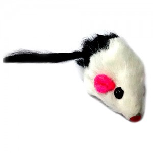 Cat Tails Rabbit Fur Mouse, Features : Swat, Bat Chase Etc.