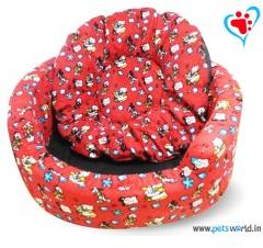 DOGEEZ DISNEY Magic Round Lounger, Features : Contemporary Print