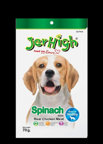 JerHigh Spinach Dog Food