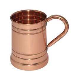 COPPER MUG PLAIN LINE DESIGN, Certification : FDA