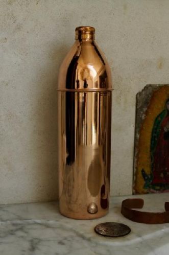 Copper Water Storage Bottle., For Drinkware, Certification : FDA