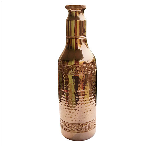 Copper Water Storage Bottle, For Drinkware, Certification : FDA