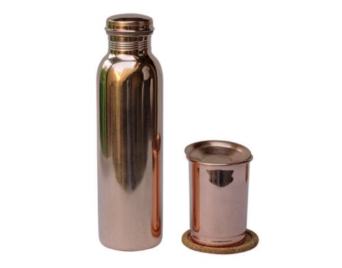 Drinking Bottle / Water Container With Glass.