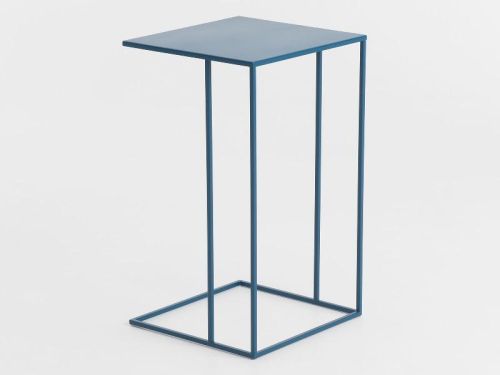 Polished Metal Side Table, For Home, Parlour, Pattern : Plain
