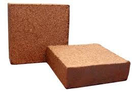 Coco Peat Blocks, Material : Coir Pith
