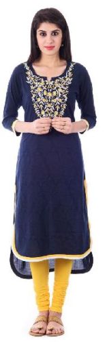 Embroidered Majestic Kurtis