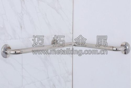 Mirror polishing Stainless Steel Bathroom Angle Grab Bar