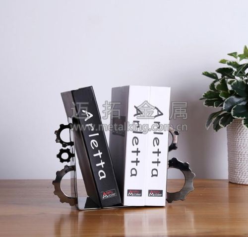 Stainless Steel Bookend, Grade : high for office/sturdy/home