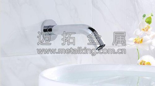 Mirror polishing Stainless Steel Wall Mounted Sensor Faucet