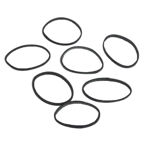 Black Tube Rubber, Shape : Round