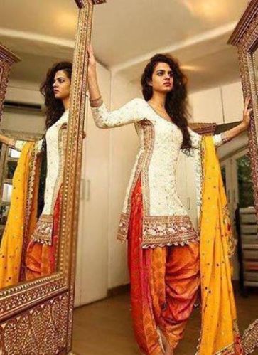 Printed Punjabi Salwar Suits, Occasion : Casual Wear, Party Wear, Wedding Wear