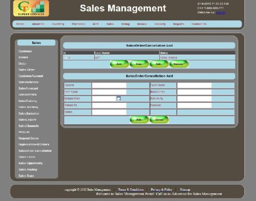 Sales and Purchases Inventory Management