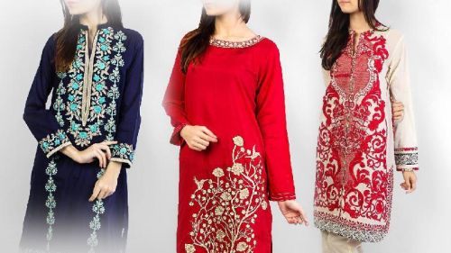 Embroidered Kurtis