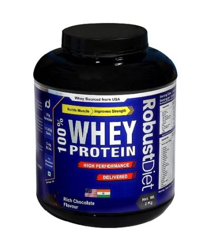 RobustDiet Whey Protein 2 Kg Chocolate Flavour