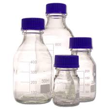 Transparent Narayani Round Printed Screw Cap Bottles