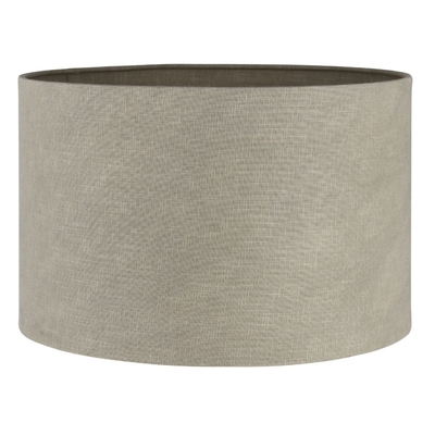 Chambray Fabric Cylinder Lamp Shade For Table Lamp