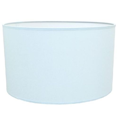 Light Color Cotton Fabric Cylinder Lamp Shade In E- 27 Fitting