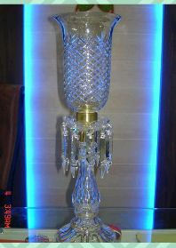 Plain Glass Lamps, Color : Blue