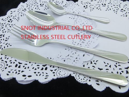 24PCS STAINLESS STEEL CUTLERY SET