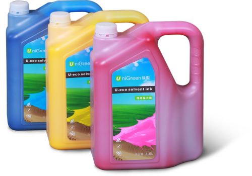 Ricoh GEN-4 U-eco Solvent Ink, Brand Name : Unigreen