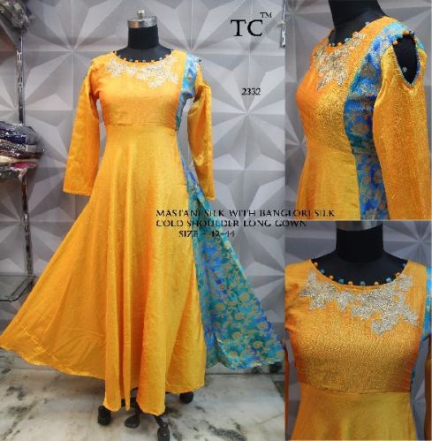 Cold Shoulder Gown/Kurti