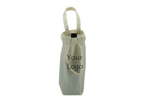 Cotton Printed Wine Bottle Bag