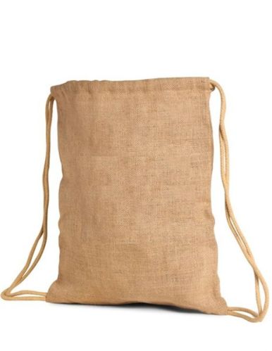 Jute Backpack Bag