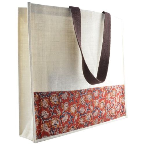 Jute Kalamkari Utility Bag