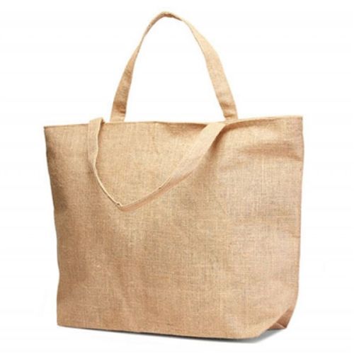 Jute Plain Beach Bag