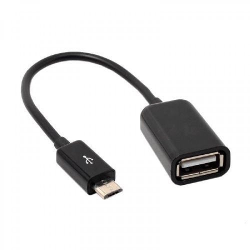 Secro OTG Micro USB Cable, Color : Black White