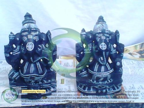 Black Stone Hindu God Statue, For Religious, Style : Agama