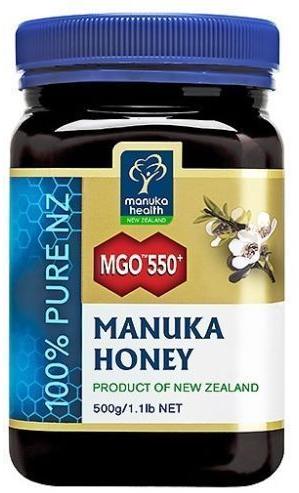 All Natural Sertified Manuka Health MGO 550+ Manuka Honey (500g)