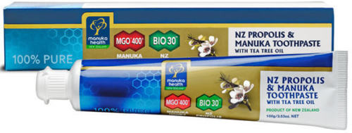 Manuka Health New Zealand Propolis & Manuka Toothpaste With Tea Tree Oil (100g)