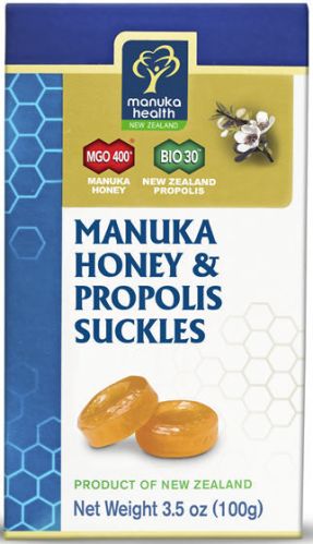 New Zealand Manuka Honey MGO 400+ And Propolis BIO30 Suckles (100g)