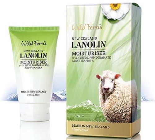 Wild Ferns Lanolin Moisturiser SPF30 With Pomegranate And Vitamin A (75ml)